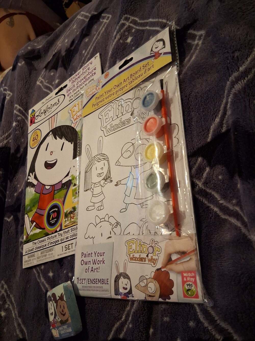 New Elinor Wonders Why Activity Lot - Stickers & Paint-Your-Own Art Bundle Lot!